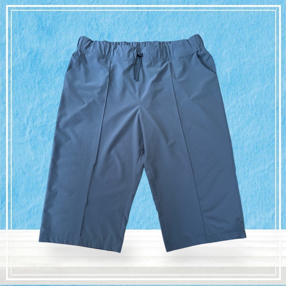 Athletic Works, Dri-More Tech Capri Pants, Plus Size XXL, Gray 🏃♀️➡️